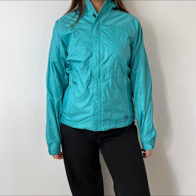 Nike Women's Jacket - Blue - UK 6 on Productcaster.