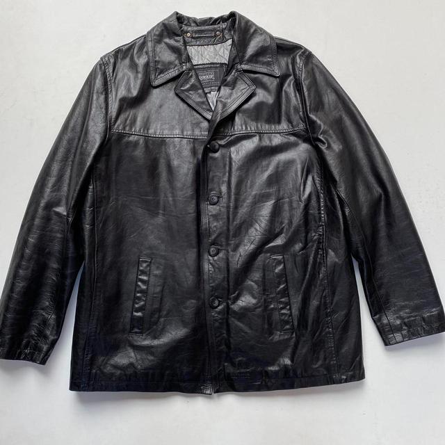 Vintage Men's Jacket - Black - M on Productcaster.