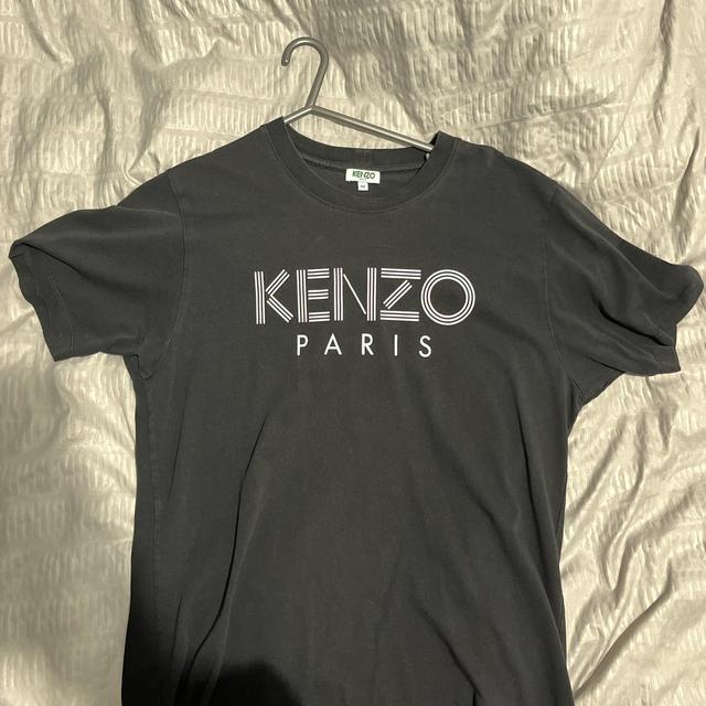 Kenzo Men's T-shirt - Black - M on Productcaster.