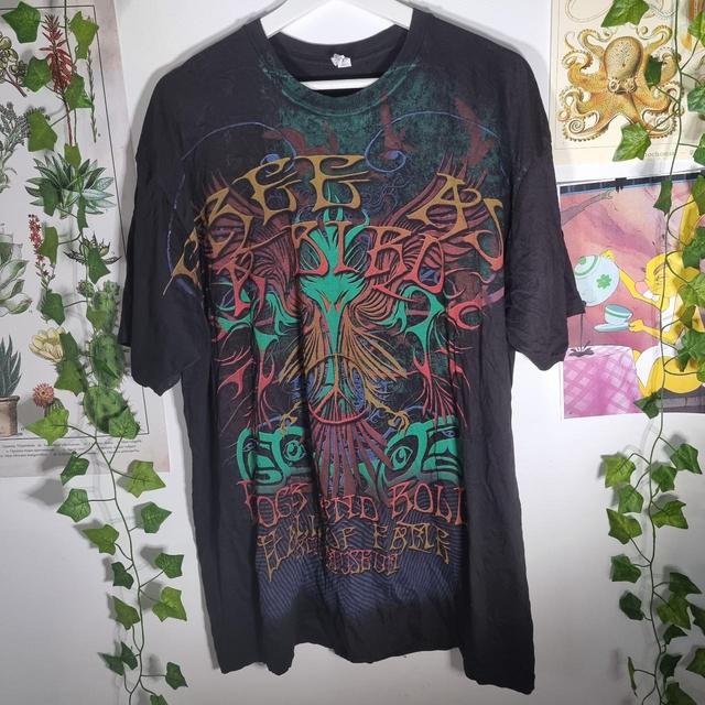 Vintage Men's T-shirt - Black - XXL on Productcaster.