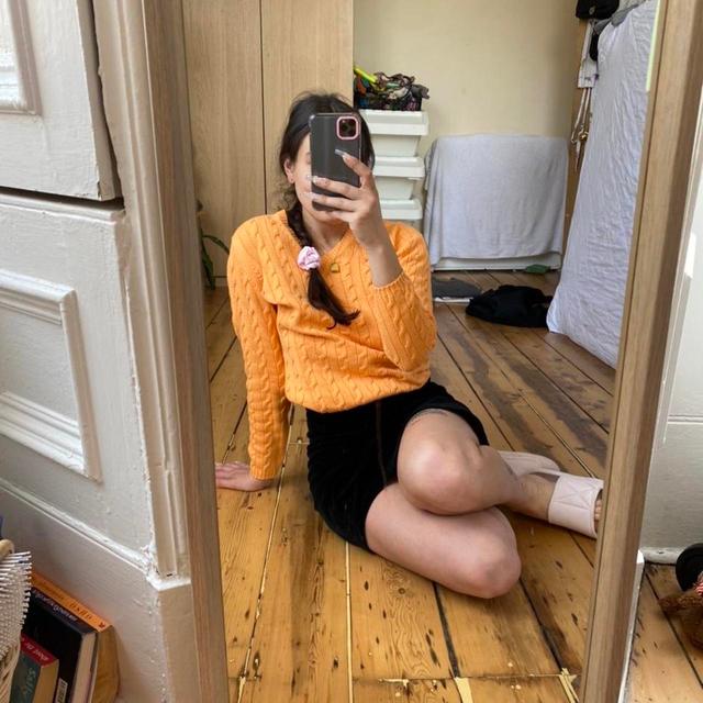 Women's Jumper - Orange - S on Productcaster.