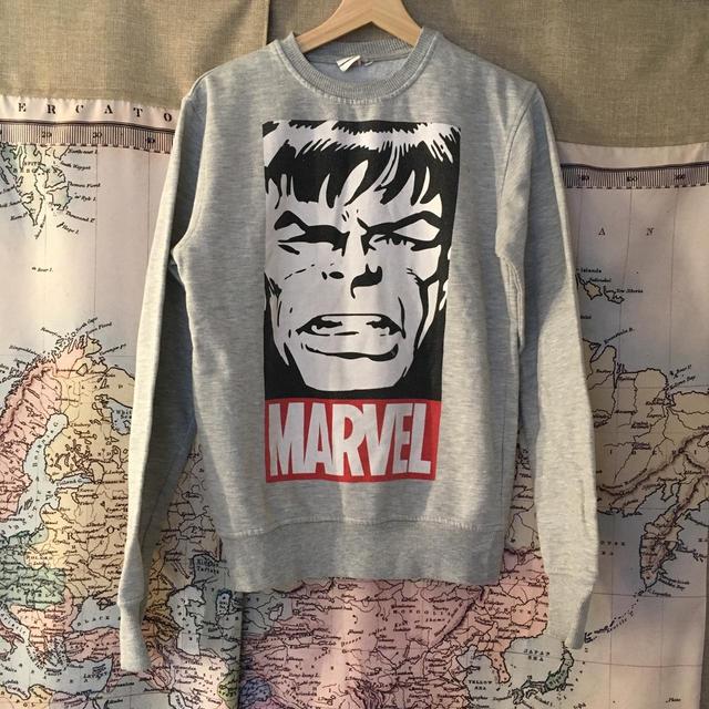 Marvel Men's Sweatshirt - Grey - S on Productcaster.