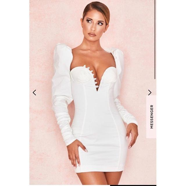 House of CB Women's Bodycon Dress - White - S on Productcaster.