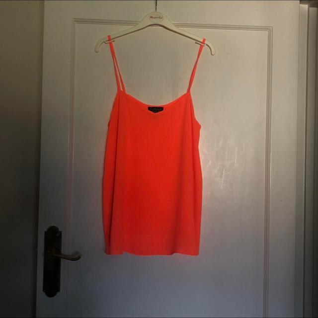 Topshop Women's Vest - Orange - 10 on Productcaster.