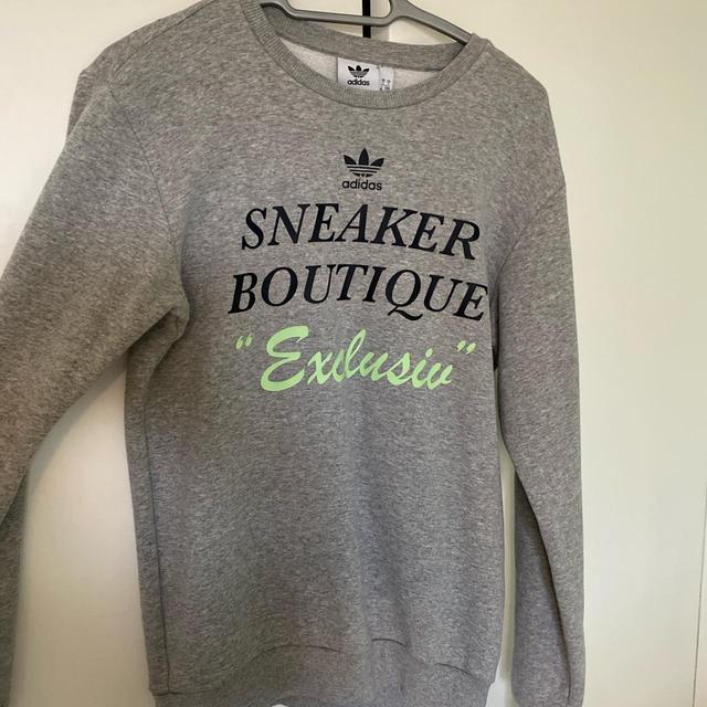 Adidas Men's Sweatshirt - Grey - S on Productcaster.