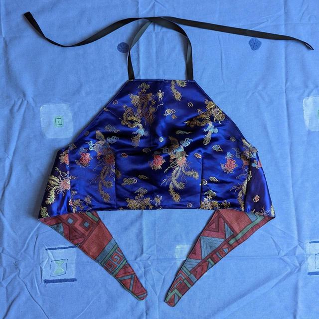 Reworked Women's Crop top - Blue - One size on Productcaster.