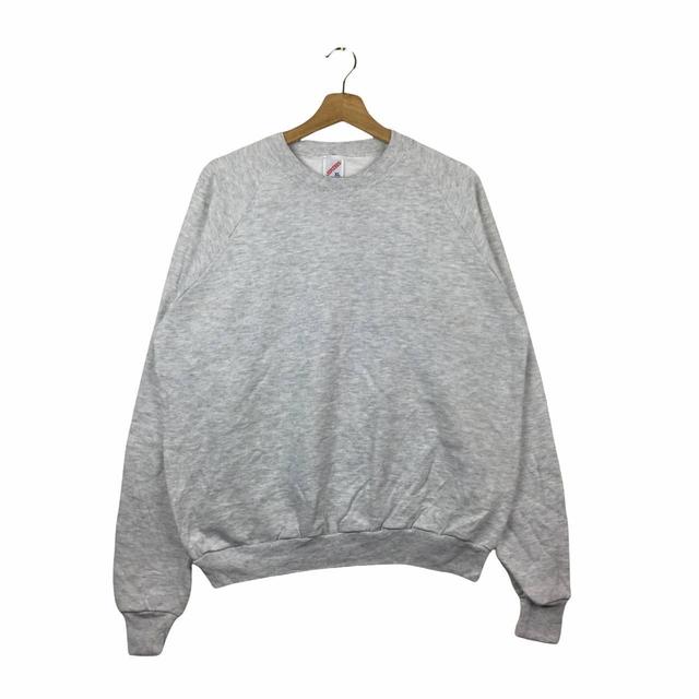 Men's Sweatshirt - Silver - XL on Productcaster.