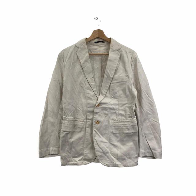 Men's Coat - White - S on Productcaster.