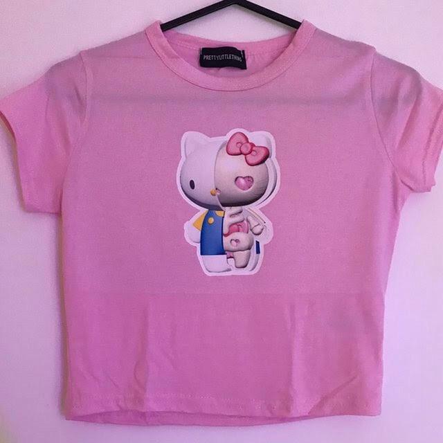 Handmade Women's Crop top - Pink - 8 on Productcaster.