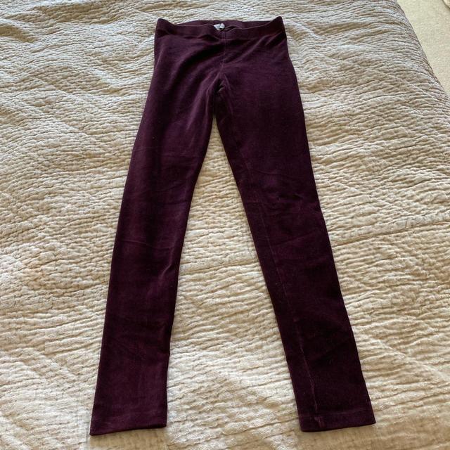 Marks & Spencer Women's Leggings - Burgundy - UK 10 on Productcaster.