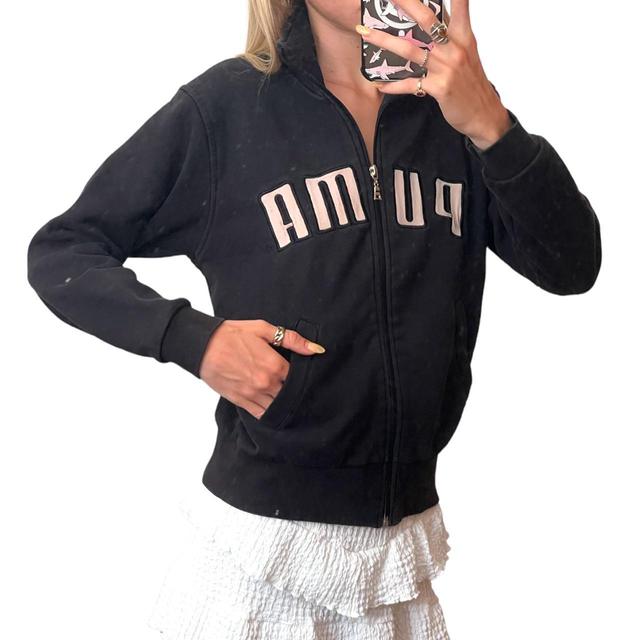 Puma Women's Sweatshirt - Black - S on Productcaster.