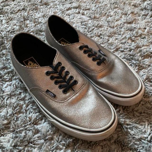 Vans Women's Trainers - Gold - UK 8 on Productcaster.