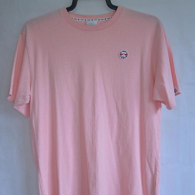 BAPE Men's T-shirt - Pink - L on Productcaster.