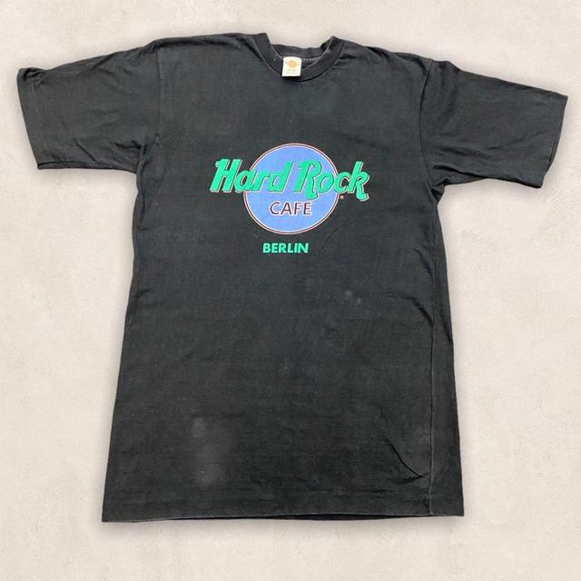 Hard Rock Cafe Men's T-shirt - Black - M on Productcaster.