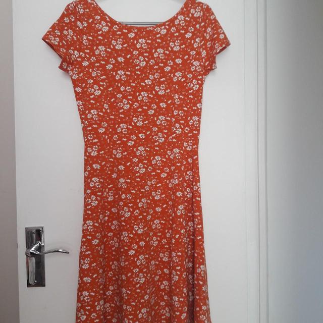 Vintage Women's Dress - Orange - 6 on Productcaster.