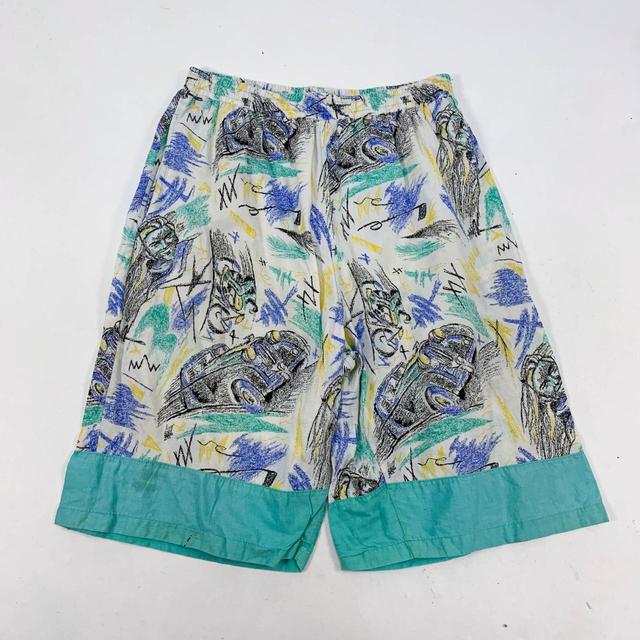 Vintage Women's Shorts - Blue - UK 8 on Productcaster.