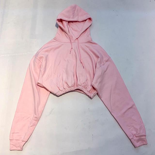 Gildan Women's Hoodie - Pink - S on Productcaster.