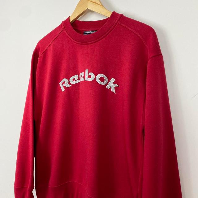 Reebok Men's Sweatshirt - Pink - S on Productcaster.