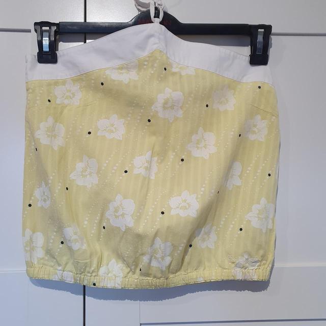 Ben Sherman Women's Crop top - Yellow - S on Productcaster.