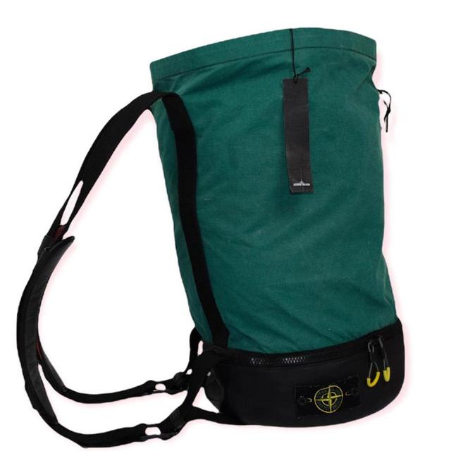 Stone Island Men's Bag - Green on Productcaster.