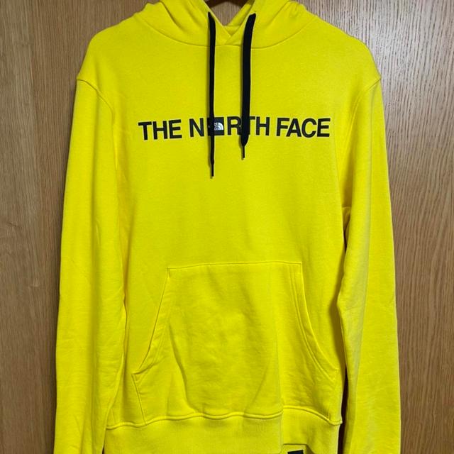 The North Face Men's Hoodie - Yellow - S on Productcaster.