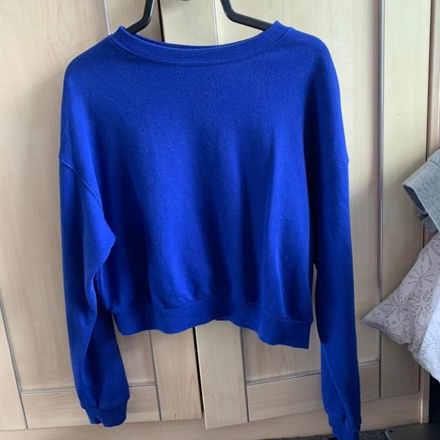 H&M Women's Jumper - Blue - S on Productcaster.