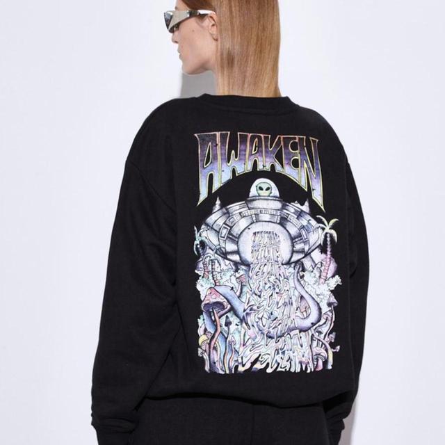 Women's Sweatshirt - Black - S on Productcaster.