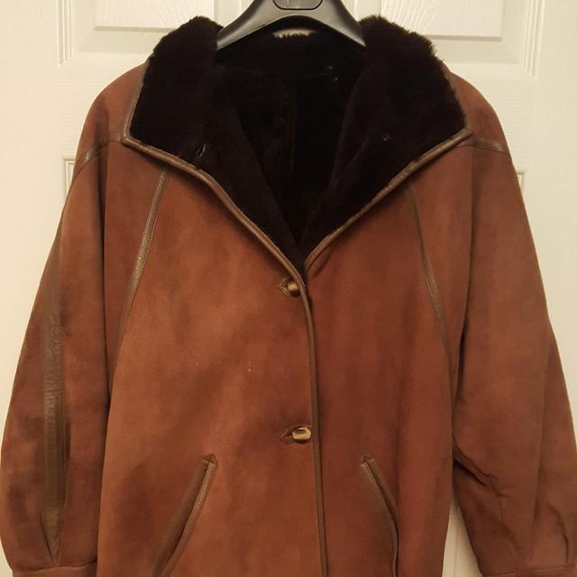 Vintage Women's Coat - Brown - M on Productcaster.