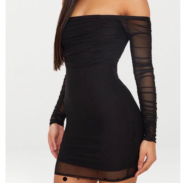 PrettyLittleThing Women's Dress - Black - 6 on Productcaster.