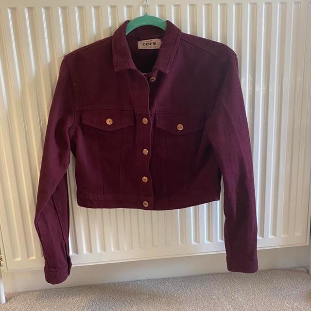 New Look Women's Jacket - Burgundy/Purple - UK 10 on Productcaster.