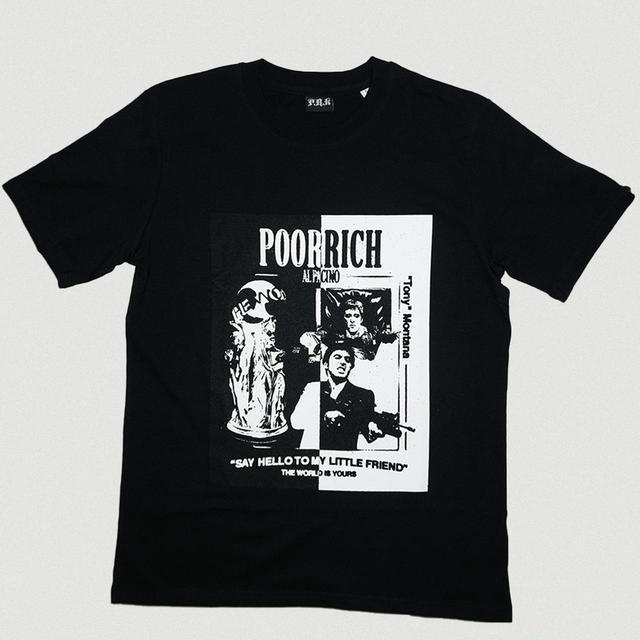 Supreme Men's T-shirt - Black/White - L on Productcaster.