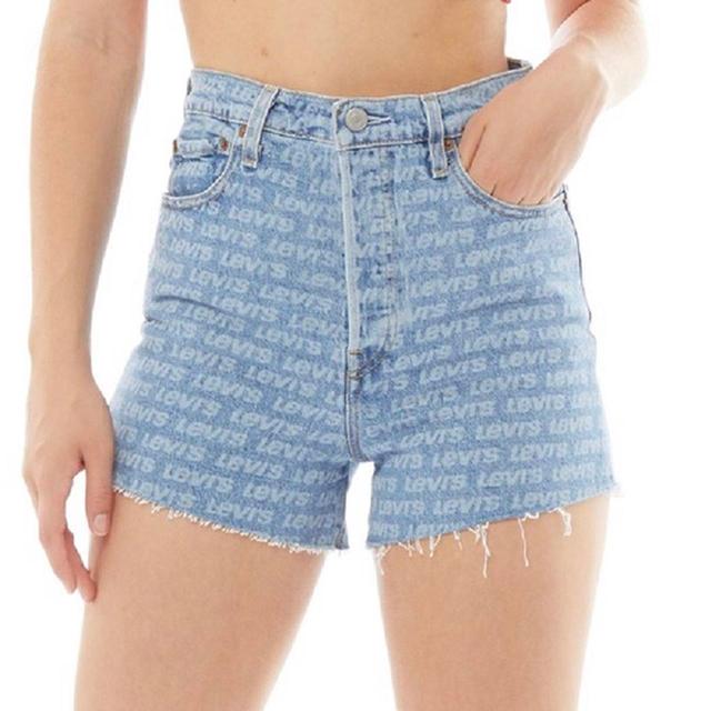 Levi's Women's Shorts - Blue - 25" on Productcaster.