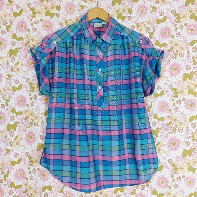 Vintage Women's Blouse - Multi - 10 on Productcaster.