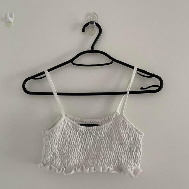 ASOS Women's Crop top - White - 6 on Productcaster.