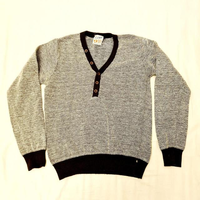 Topman Men's Jumper - Brown/White - XS on Productcaster.