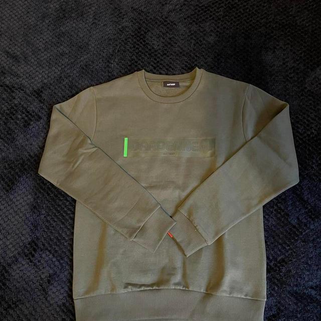 Men's Jumper - Khaki - M on Productcaster.