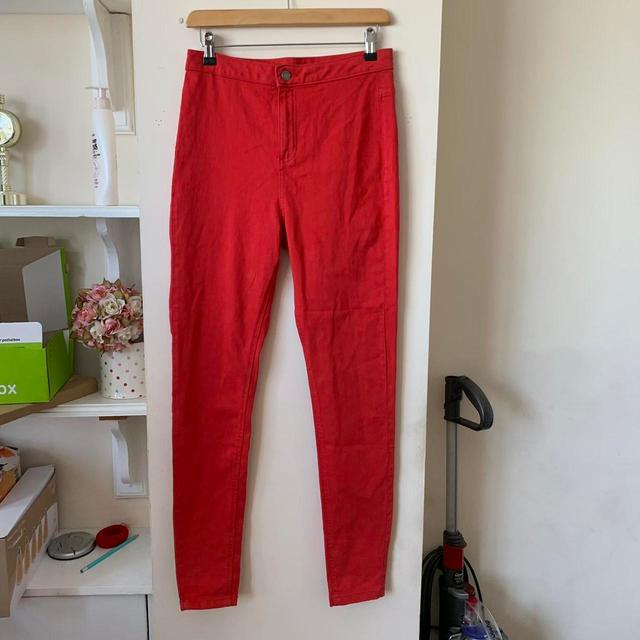 Marks & Spencer Women's Jeans - Red - UK 12 on Productcaster.