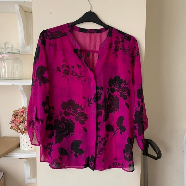 Matalan Women's Blouse - Purple - 14 on Productcaster.