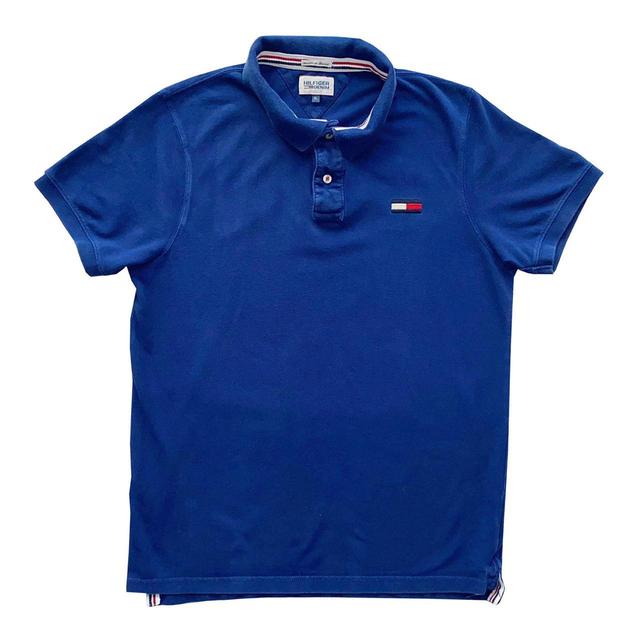 Tommy Hilfiger Men's Polo shirt - Navy - XL on Productcaster.