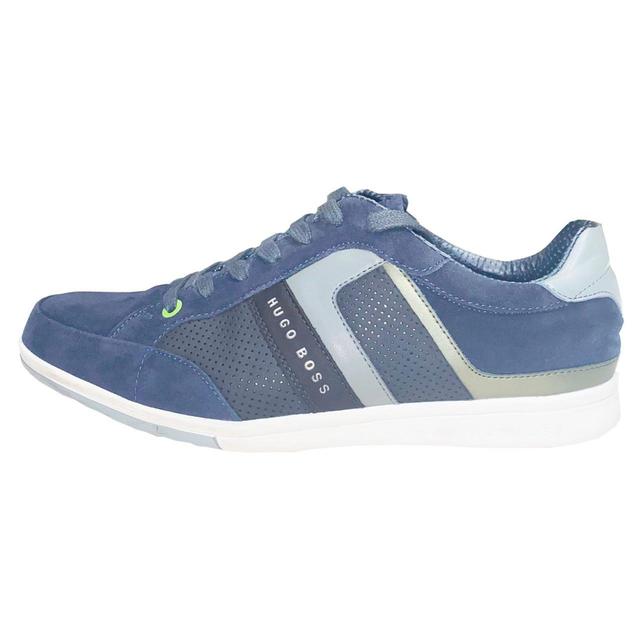 Hugo Boss Men's Trainers - Navy - UK 7 on Productcaster.