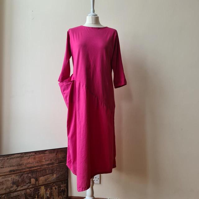 Preloved Women's Dress - Pink on Productcaster.