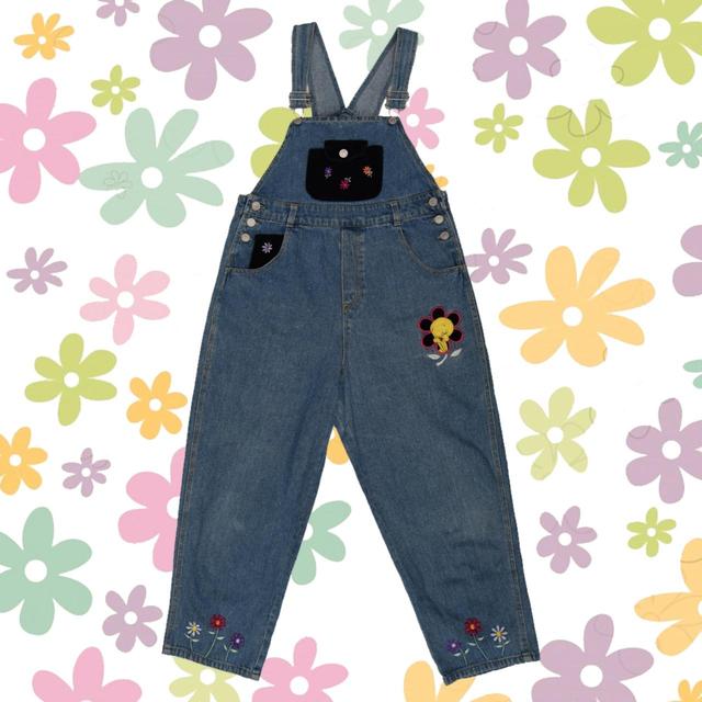 American Vintage Women's Dungarees - Blue - UK 10 on Productcaster.