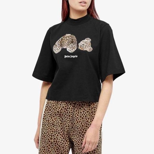 Palm Angels Women's Crop top - Black - S on Productcaster.