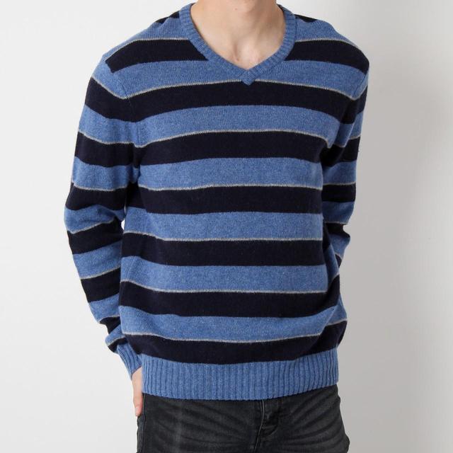 Nautica Men's Sweatshirt - Blue - L on Productcaster.