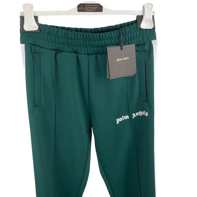 Palm Angels Men's Sweatpants - Green - XL on Productcaster.