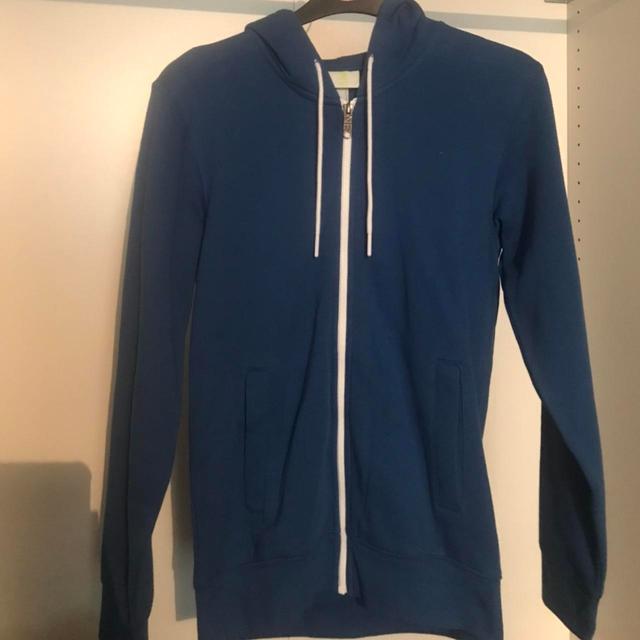 Adidas Men's Hoodie - Navy - S on Productcaster.