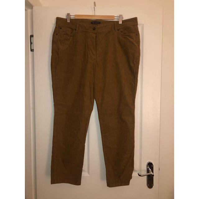 Marks & Spencer Women's Jeans - Tan/Brown - UK 18 on Productcaster.