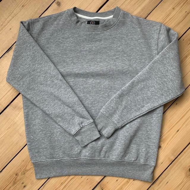 Vintage Men's Jumper - Grey - M on Productcaster.