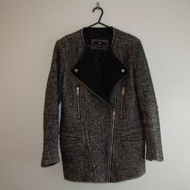 H&M Women's Jacket - Black - UK 14 on Productcaster.