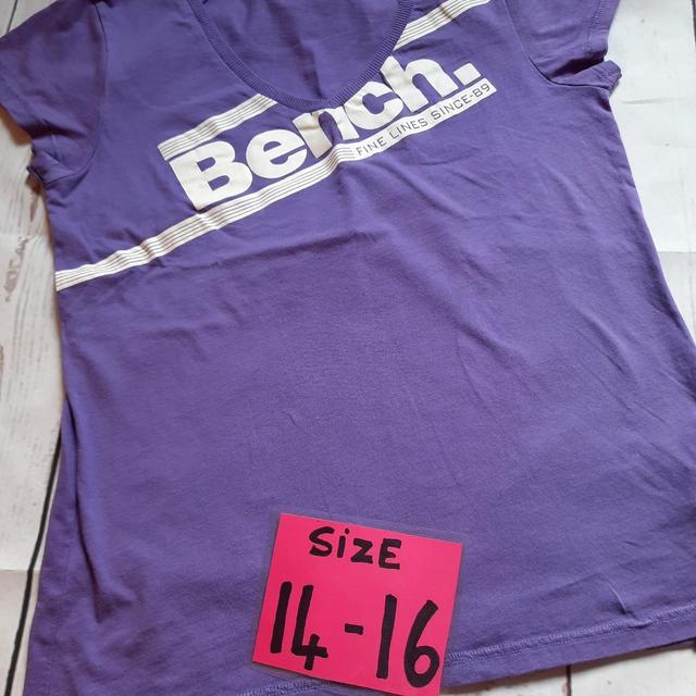 Bench Women's T-shirt - Purple - 14 on Productcaster.